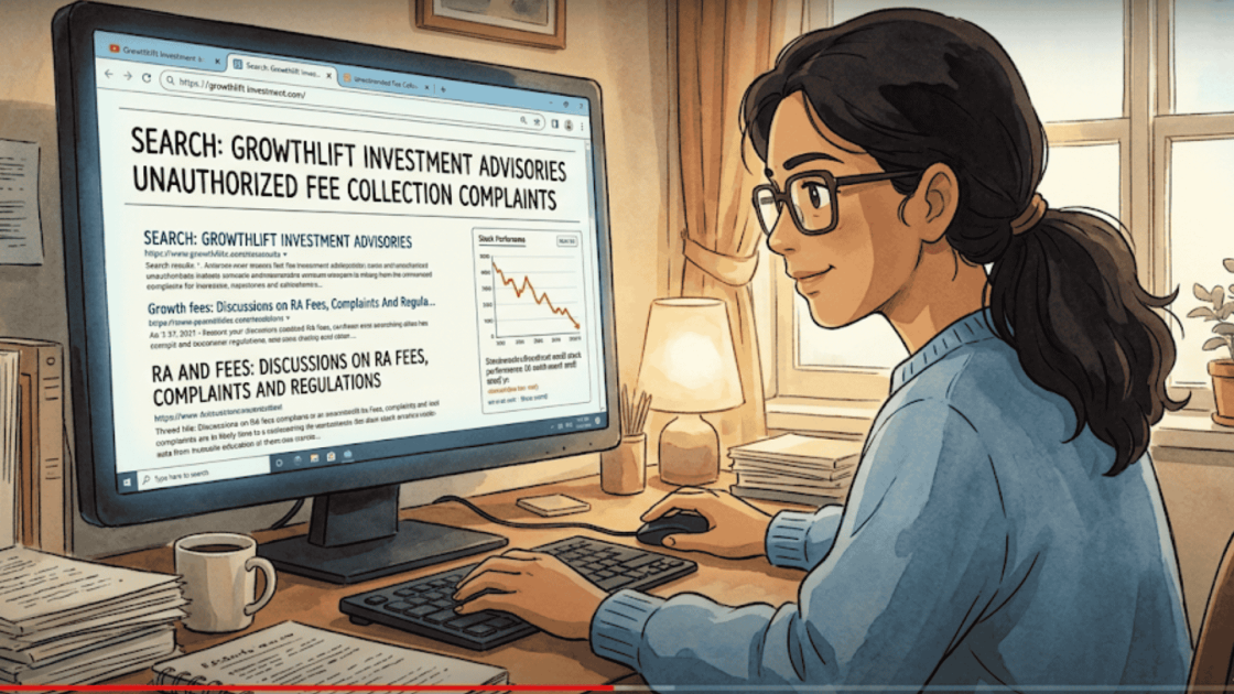 Growthlift Investment Advisories Unauthorized Fee Collection