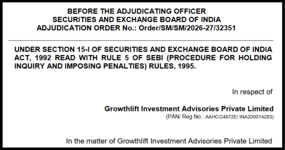 Growthlift sebi order
