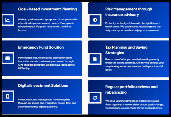 HBK Financials offerings