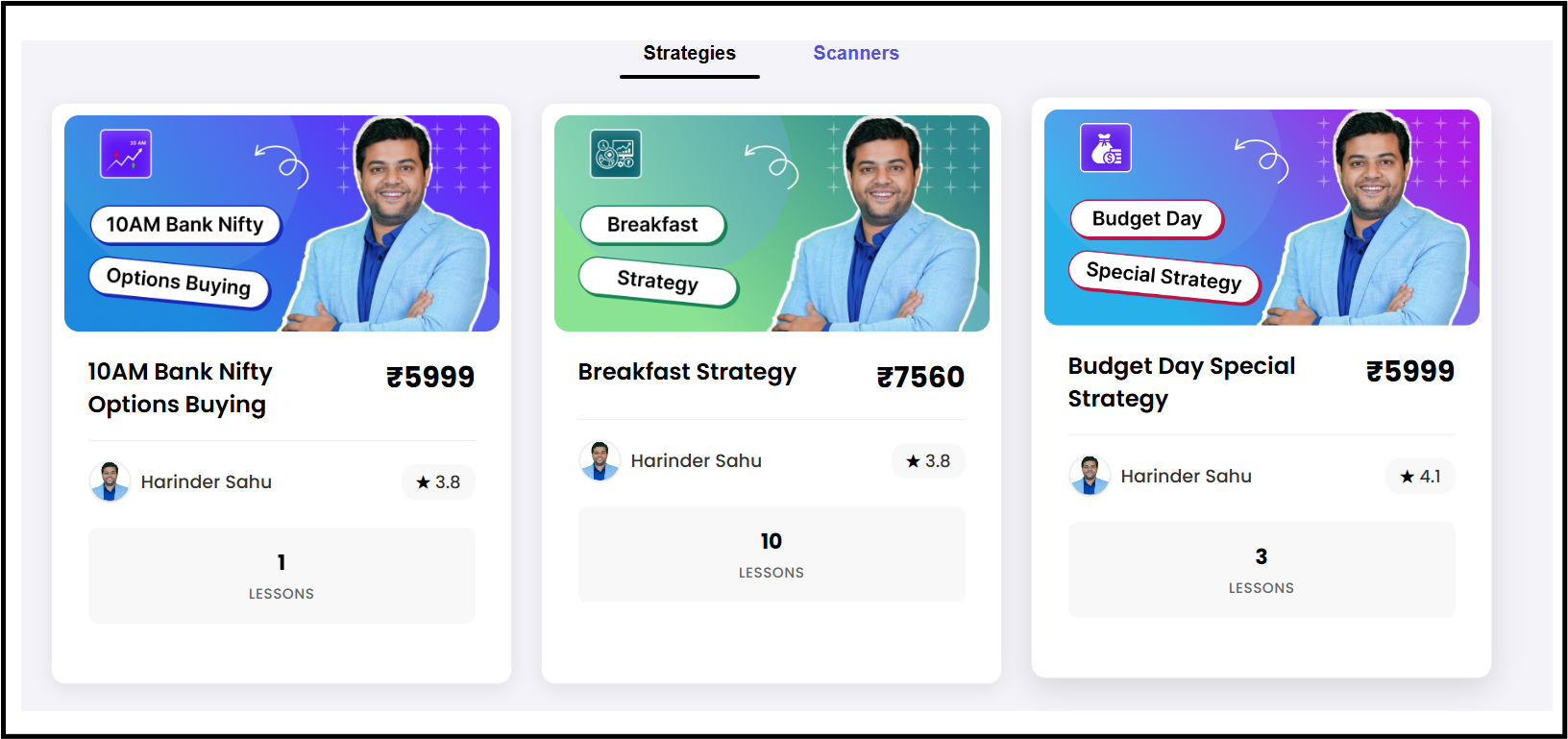 King research academy courses