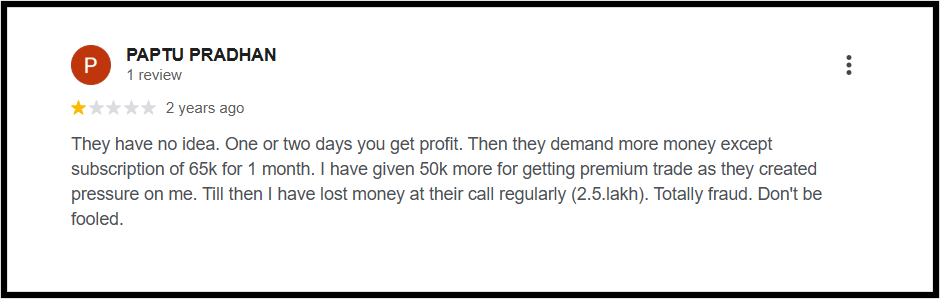 Options king struggle