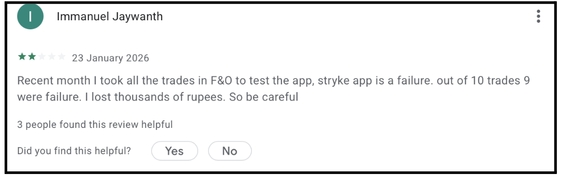 strykex user complaints