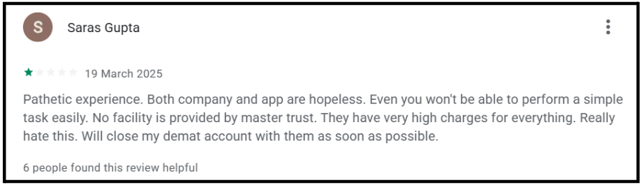 Master Capital User Reviews