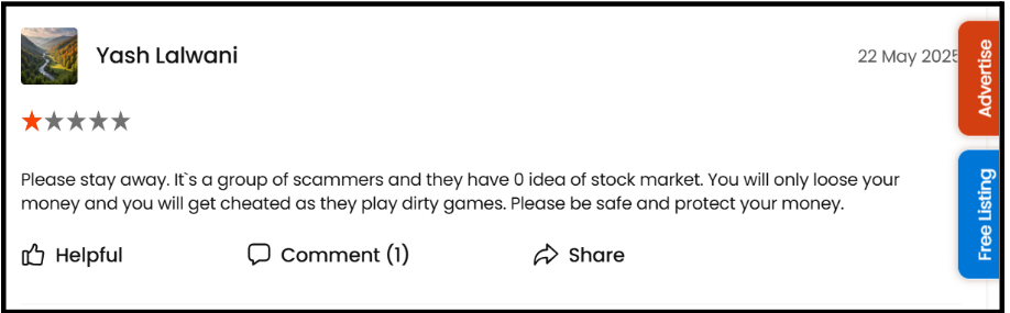 Capital Life Research User Complaints