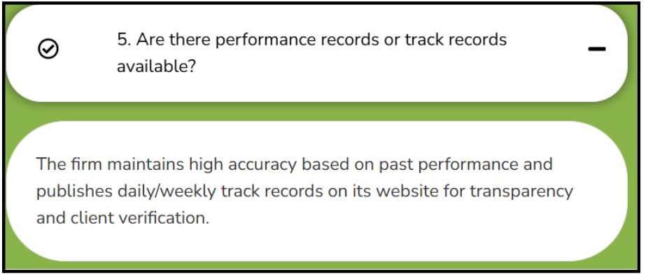 Capital Life Research Warning Signs