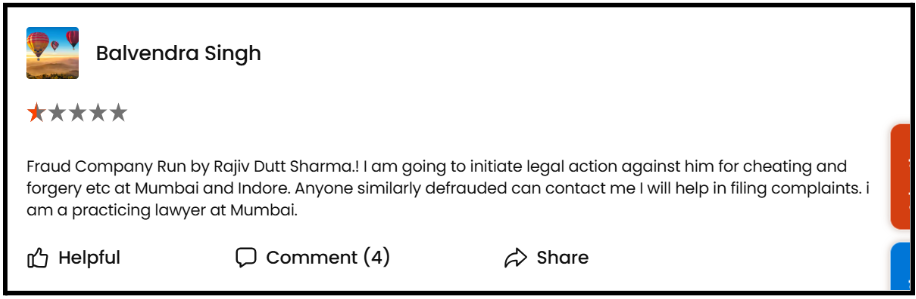 Capital Life Research User Complaints