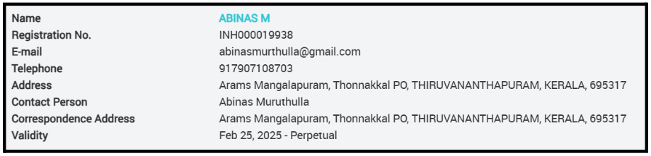 Coinhaus Capital SEBI registration