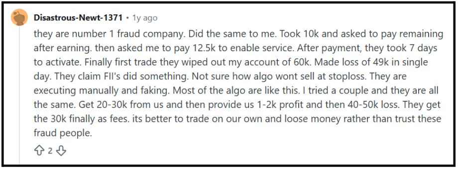 Inspire Algo Research User Reviews