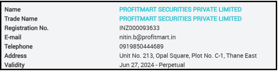 Profitmart Securities 