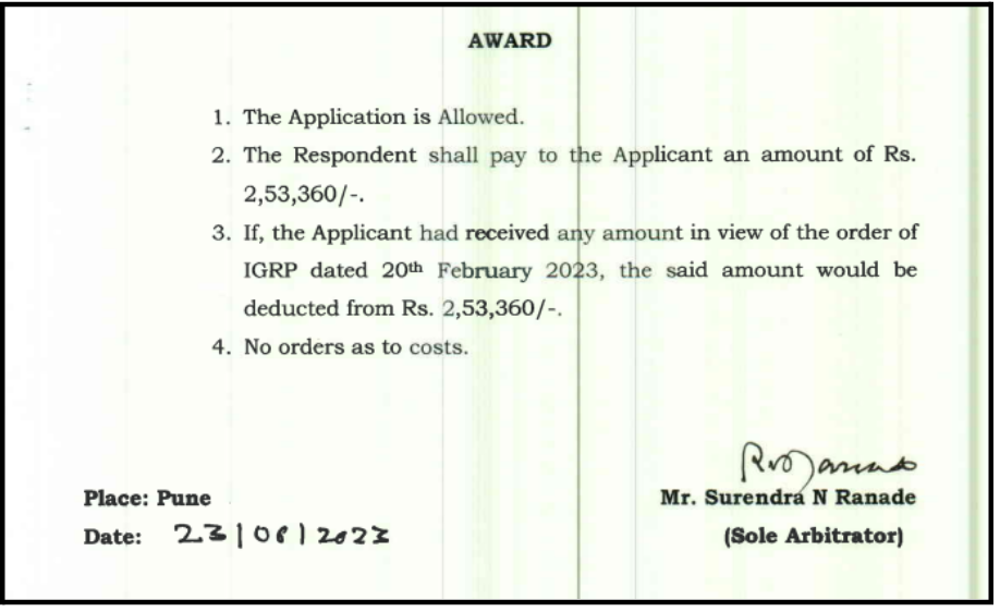 Profitmart Securities Arbitration Penalty