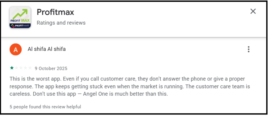 Profitmart Securities Reviews