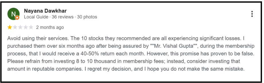 Equentis Wealth Advisory Services User Reviews