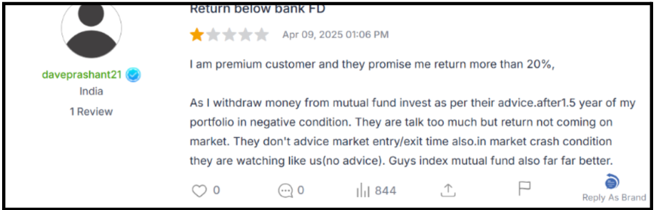 Equentis User Complaints