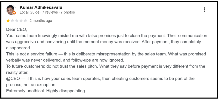 Equentis User Complaints