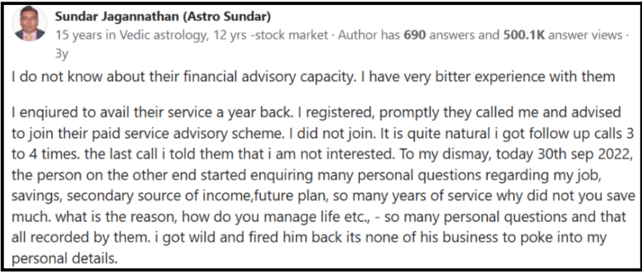 Equentis User Complaints