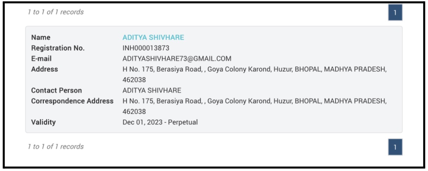 Aditya shivhare sebi order
