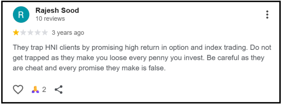 Sharad Mishra User Reviews