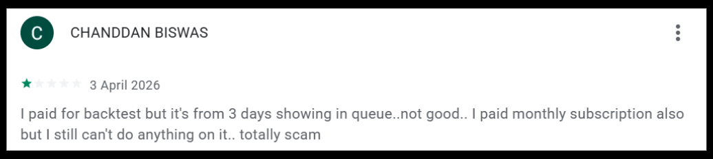 Tradetron online review