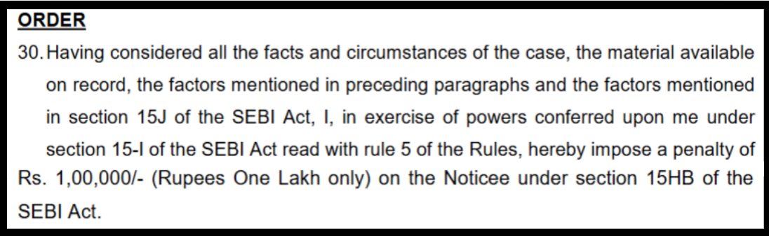 Tradetron sebi order