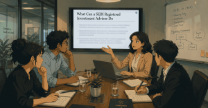 What Can a SEBI Registered Investment Advisor Do