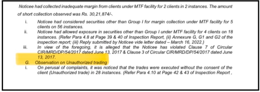 SEBI Order Against Anand Rathi