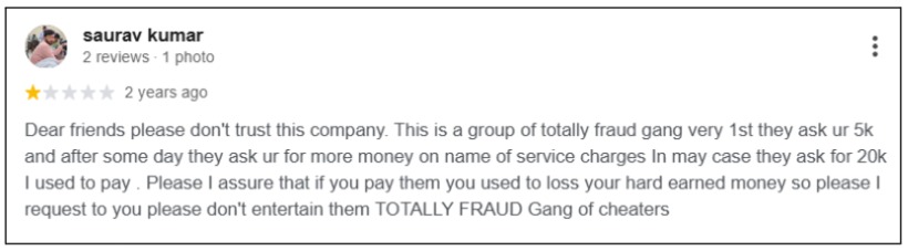 Researchvia complaints