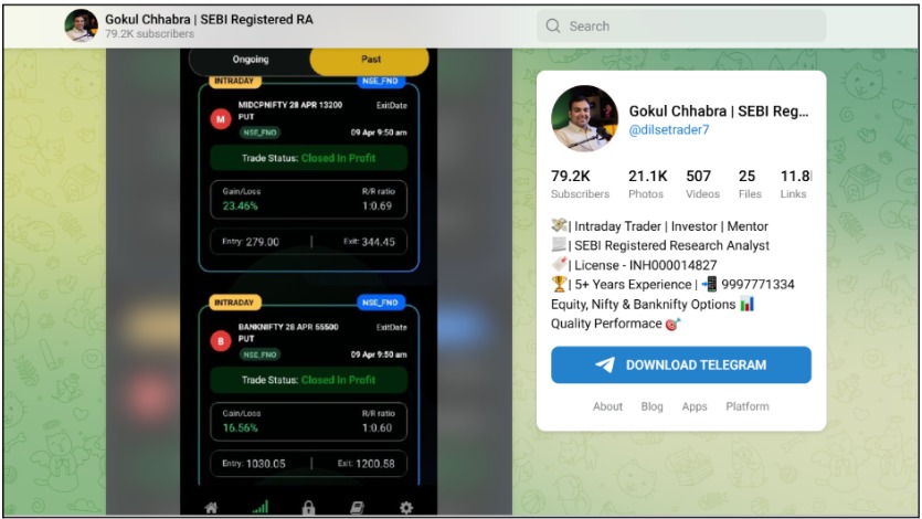 Gokul Chhabra issues
