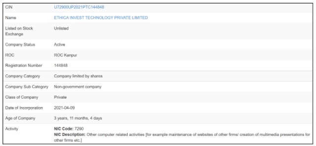 Ethica Invest Review