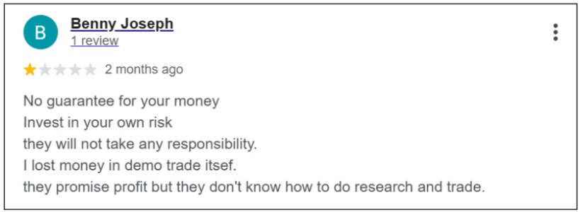 Researchvia user reviews