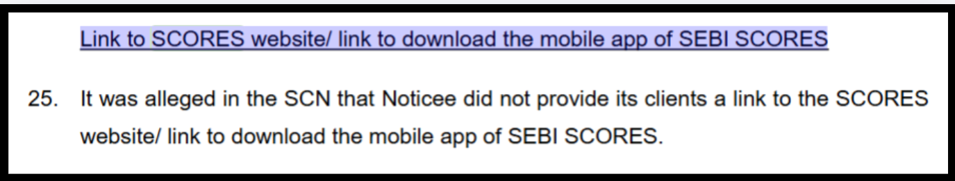 Amit Guruh Sachdeva sebi violations