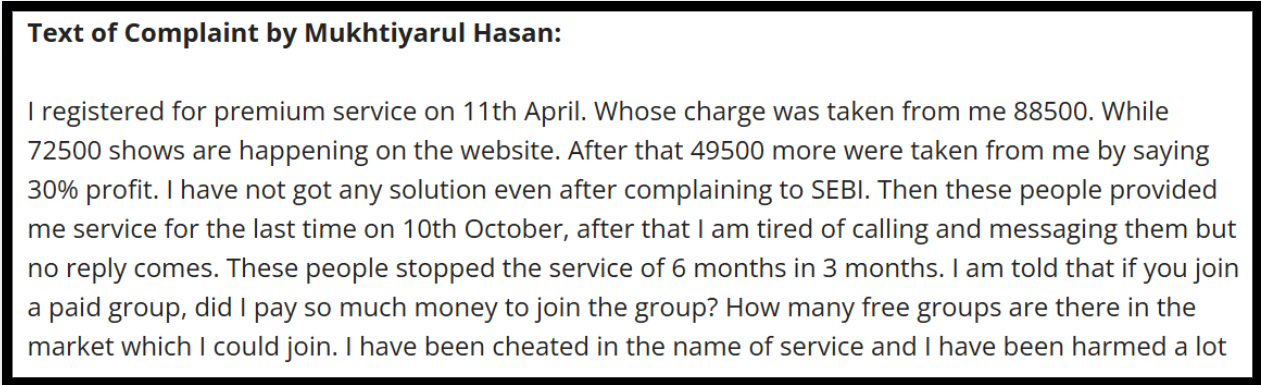 Amit Guruh Sachdeva user reviews