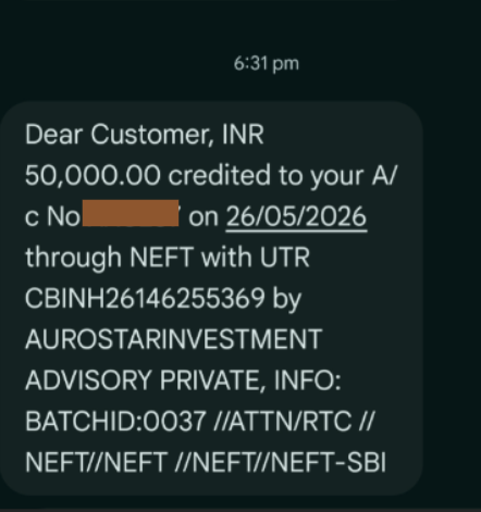 Recovery from Aurostar Investment Advisor