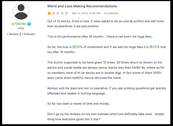 CA Manish Goel online review