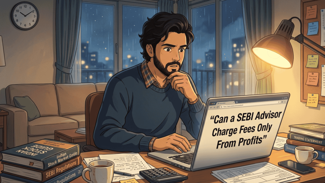 Can a SEBI Advisor Charge Fees Only From Profits