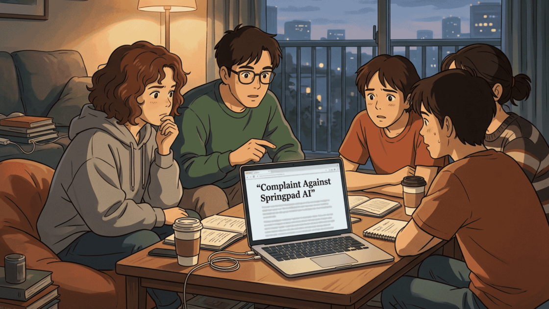 Complaint Against Springpad AI