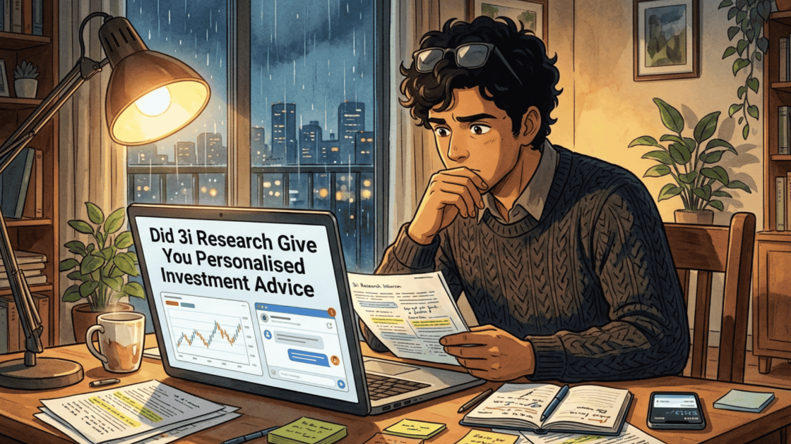 Did 3i Research Give You Personalised Investment Advice