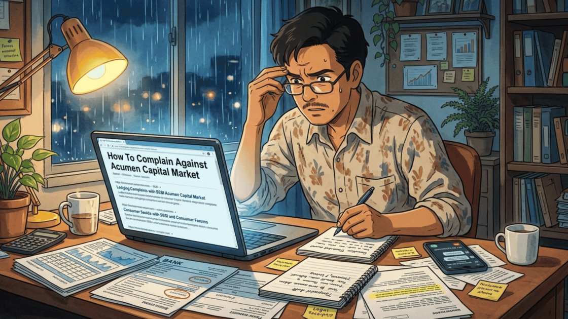 How To Complain Against Acumen Capital Market