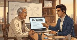 How To File A Complaint Against Research Analyst