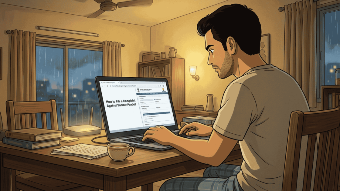 How to File a Complaint Against Sameer Pande