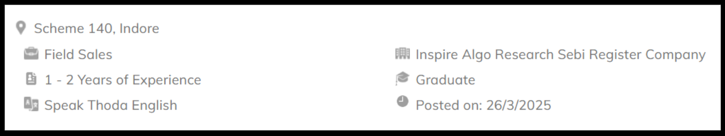 Inspire Algo Research Details