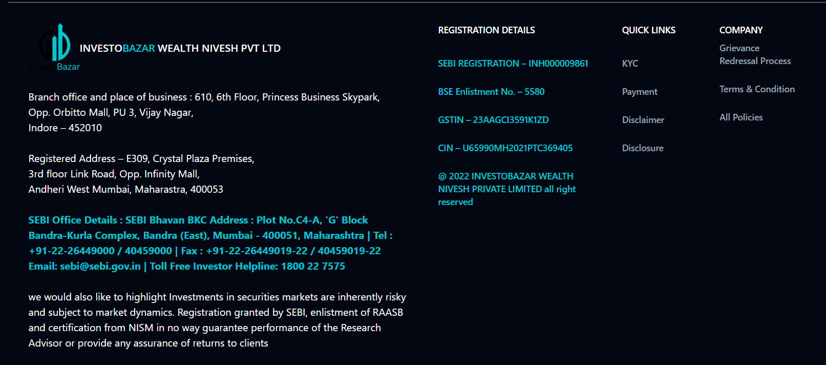 Investobazar Wealth Nivesh