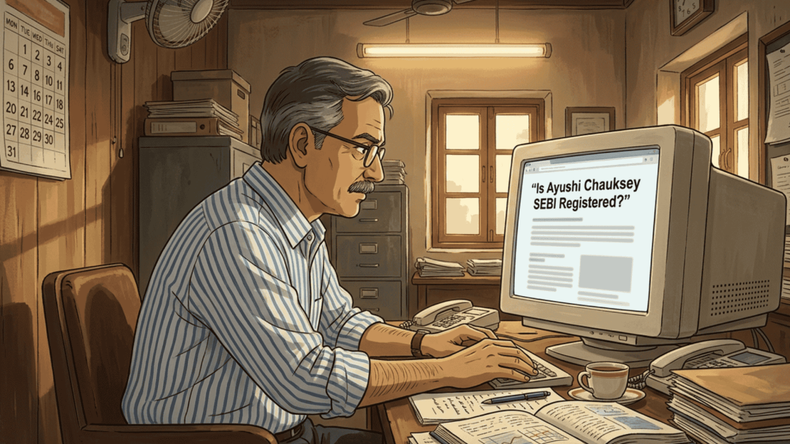 Is Ayushi Chauksey SEBI Registered