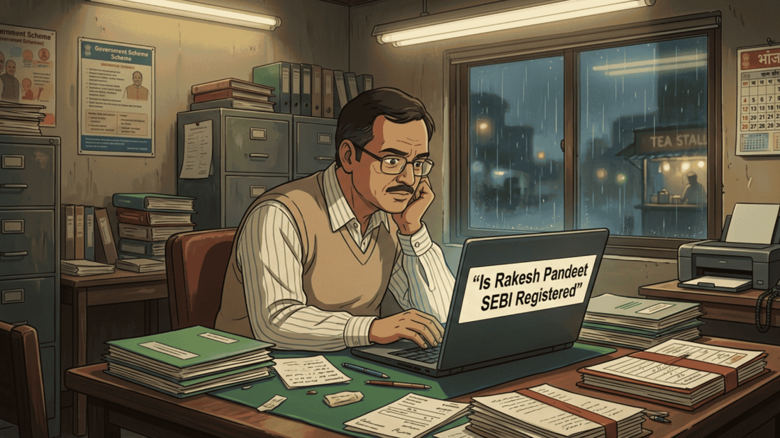 Is Rakesh Pandeet SEBI Registered