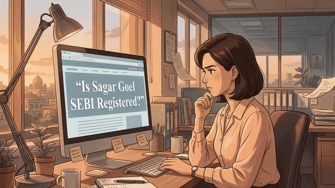 Is Sagar Goel SEBI Registered