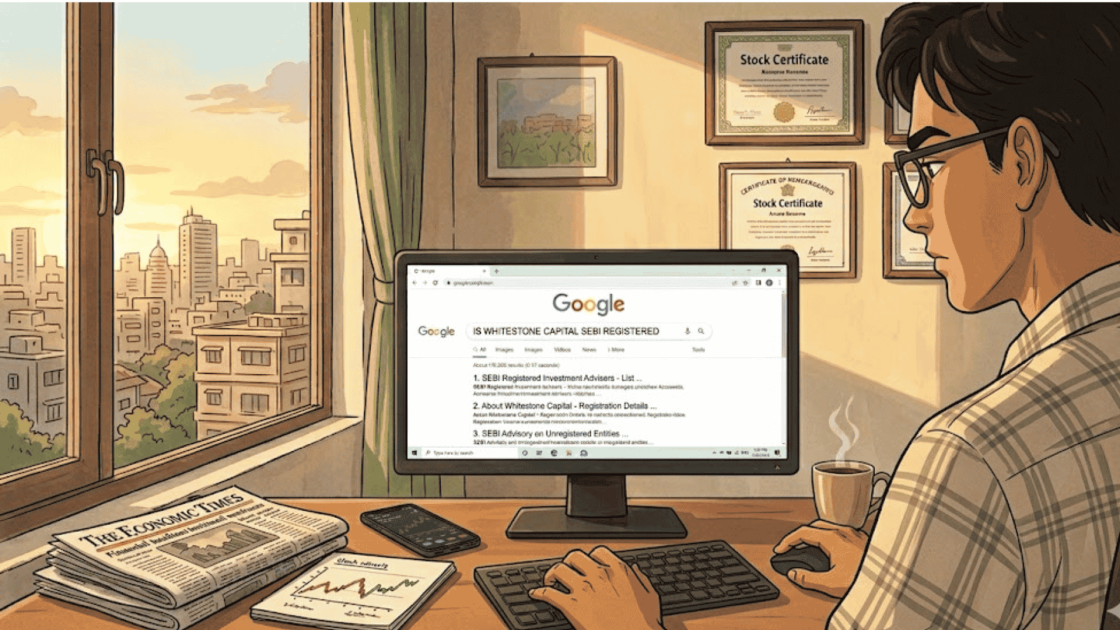 Is Whitestone Capital SEBI Registered