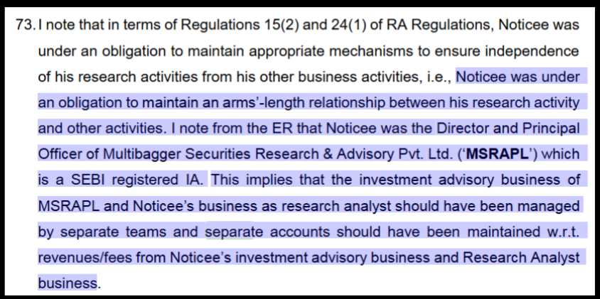 Manish Goel sebi violation