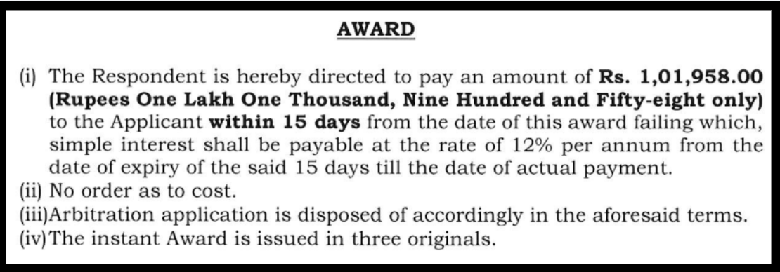 Motilal oswal award