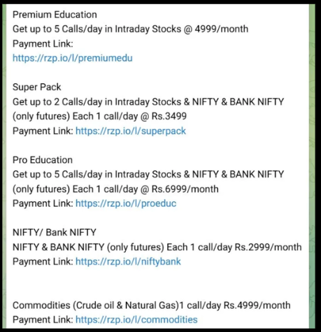 Nifty Chacha message
