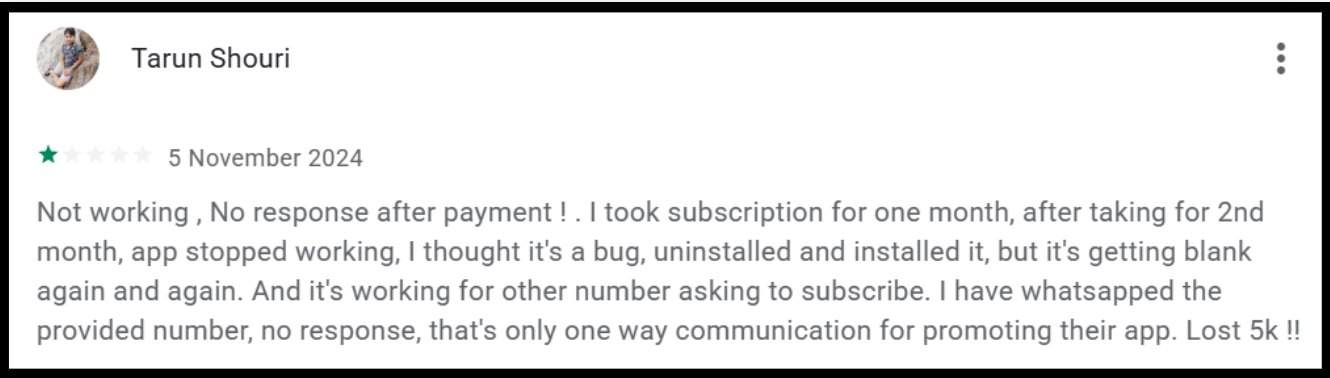 Nifty Chacha review