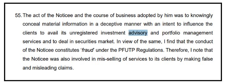 SEBI Action Against Yash Garg